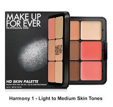 hd skin face palette harmony 1 by make