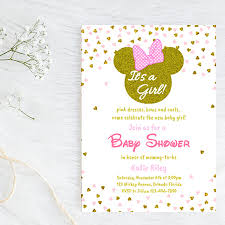 minnie mouse baby shower ideas baby