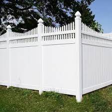 White Vinyl Fence Line Post Lwpt Line