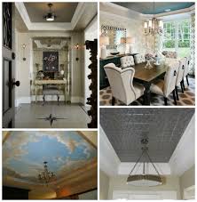 Tray Ceiling And Coffered Ceiling