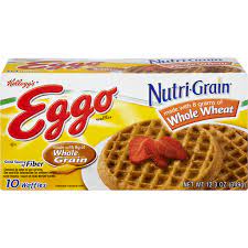 eggo nutri grain original waffles 10 ea