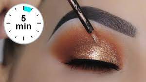 bronze eye makeup tutorial