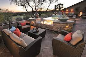 Outdoor Furniture With Fireplace And