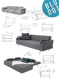 sofa bed modern sleeper sofa sofa