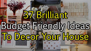 budget friendly ideas to decor