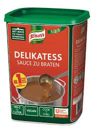 Knorr delikatess klarer bratensaft 1kg feinkost & lebensmittel trockensuppen, saucen groß, größer, großverbraucher saucen. Knorr Delikatess Sauce Zu Braten 1 Kg