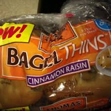 thomas bagel thins cinnamon raisin