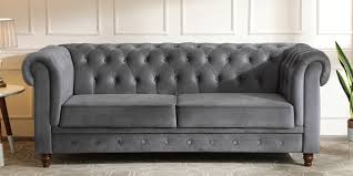cheshire velvet 3 seater sofa in