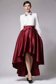 Image result for Asymmetrical fashionable skirts