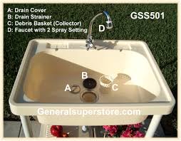 camping sink from general super