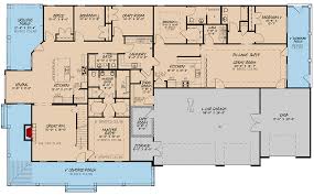 Two great size guest bedrooms with ample closet space, and guest bathroom with tile and updated colors and dcor. Modern Farmhouse Plan With In Law Suite 70607mk Architectural Designs House Plans