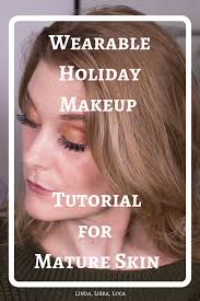 glam holiday makeup tutorial for