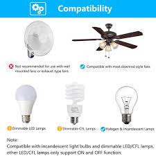 Universal Dimmable Ceiling Fan Remote