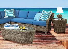 Pc Patio Table Set By South Sea Rattan