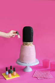 diy nail polish cake studio diy