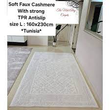 soft faux cashmere carpet with strong