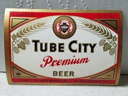 Older TUBE CITY PREMIUM BEER Label (McKeesport, PA) | eBay
