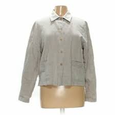 Details About Jones New York Womens Jacket Size L Linen