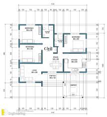 1195 Sq Ft 3bhk Modern Single Floor