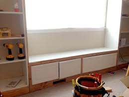 Additionally, they wanted the built ins to extend from the floor to the. Diy Built In Bookshelves How To Build A Window Seat Bookcase Tutorial