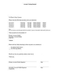 Here is a sample of a current account closing letter format in word. Bank Account Closing Letter Pdf Fill Online Printable Fillable Blank Pdffiller