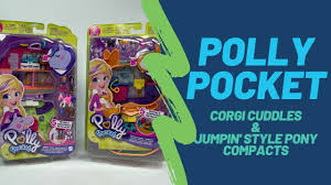 Welsh for dwarf dog) is a cattle herding dog breed that originated in pembrokeshire, wales. Polly Pocket Corgi Cuddles Jumpin Style Pony Compacts Unboxing Toy Review Tadstoyreview Youtube