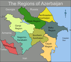 Click full screen icon to open full mode. Map Of Azerbaijan Overview Map Regions Weltkarte Com Karten Und Stadtplane Der Welt