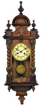An Antique French Victorian Wall Clock