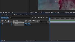 basic keyframing in adobe after effects