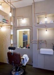 For Me Going To The Barber Is On A Par With Going To The Dentist Strange People Messing With Your Head That S Barber Shop Barber Shop Interior Shop Lighting