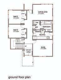 Modern Style House Plan 3 Beds 2