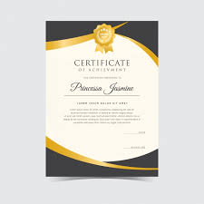 Free Template Certificate Certificate Of Awesomeness Pe Awards