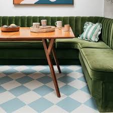blues to greens flooring colour palette