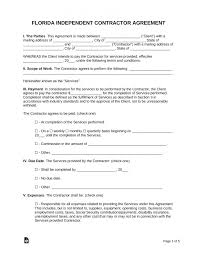 If you employ independent contractors, you're required to prepare 1099s for each worker for tax purposes. Agreement Free One Page Independent Actor Form Pdf Word E2 80 93 Eforms Example Contractor