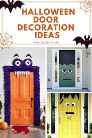 y halloween door decoration ideas