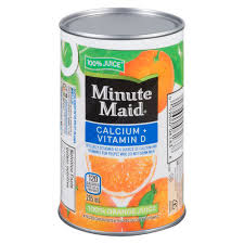 minute maid orange juice with calcium