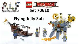 Lego Ninjago Movie 70610 Flying Jelly Sub Speed Build - YouTube