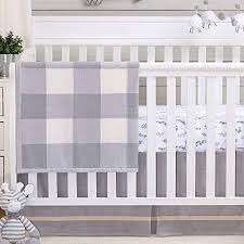 farmhouse grey 3 piece baby crib