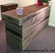 Reclaimed Bowling Alley Countertop