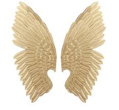 Gold Wing Wall Decor