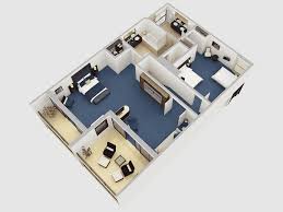 presidential suite 3d floor plan