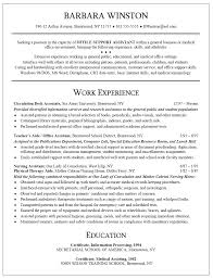 Clerical Resume Examples Experience Nguonhangthoitrang Net
