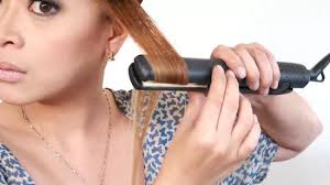 How to flat iron curly hair? How To Curl Your Hair With A Flat Iron 12 Steps With Pictures