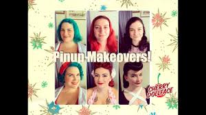 pinup vine hair makeup makeovers