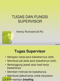 Supervisor adalah merupakan salah satu peran yang penting dalam menentukan produktivitas kerja karyawan di dalam sebuah perusahaan. Tugas Supervisor Adalah Memahami Peran Dan Tugas Supervisor Dalam Perusahaan