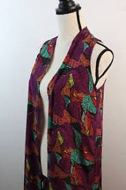Details About Nwt Womens Lularoe Joy Aztec Multi Color Vest Sz Small Lularoe Joy Vest
