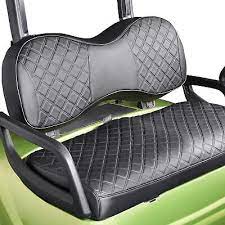 Golf Cart Front Seat Cover Black