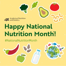 national nutrition month nutrition