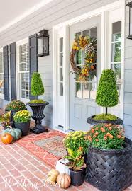 Our ideas for outside christmas porch decor will have your home looking gorgeous in no time. Inspiring Front Porch Decor Ideas For Fall Worthing Court