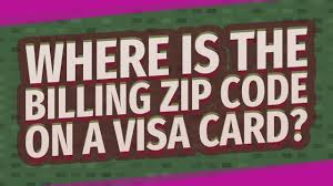 We did not find results for: Where Is The Billing Zip Code On A Visa Card Youtube
